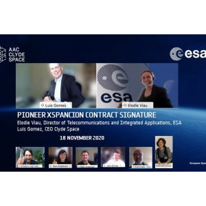 AAC Clyde Space UK podpisuje dohodu o 10 satelitoch xSPANCION vyrobených v Glasgowe